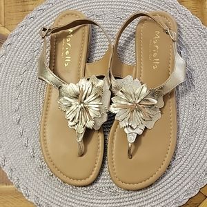 Mariella Rose Gold Sandals